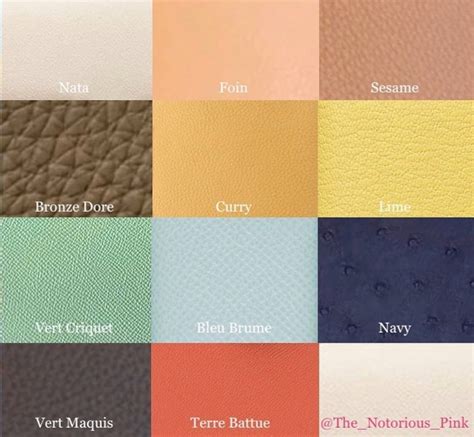 hermes kraft vs gold|Hermes color chart.